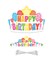 Carson Dellosa 30-Piece Birthday Crown Set, Colorful Party Hats for School and Kids Parties, Gift Bags, Elementary and Kindergarten Classroom Must Haves